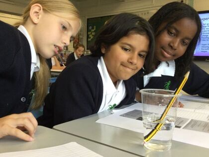 Year 6, Pullman Class, Term 1 Science - Refraction Experiment