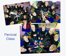 Percival class odd socks day
