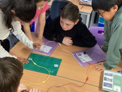 Year 6, Tolkien Class, Term 4, Science (Electricity - Buzz Wire Game)