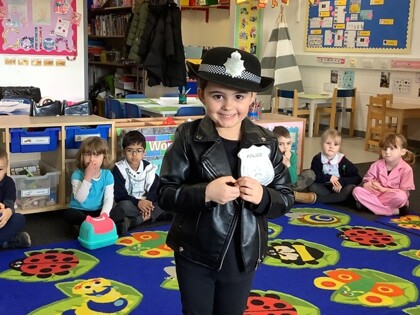 EYFS, Term 4 - 'People who help us' dress-up day