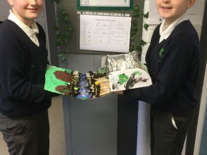 Year 6, Blackman Class - Making Anderson Shelters