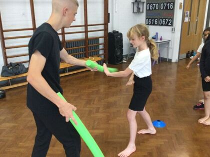 Year 6, Term 1 - Kung Fu Session
