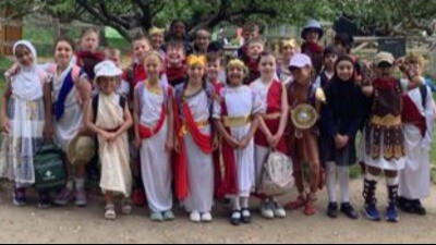 Year 3 Travel Back in Time for Roman Day at Kent Life