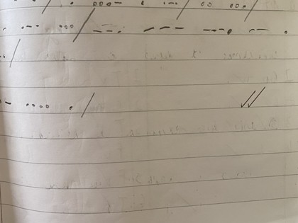 Austen in year 2 has been working hard on his handwriting.