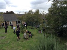 Year 4 are learning about different roles in Stone Age lives.  This week, we have been learning about hunters and gatherers.  We had to gather by finding examples of food for different seasons.