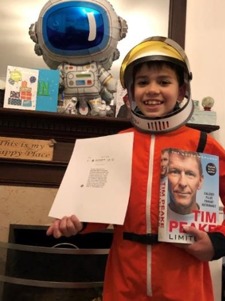 A letter from Tim Peake