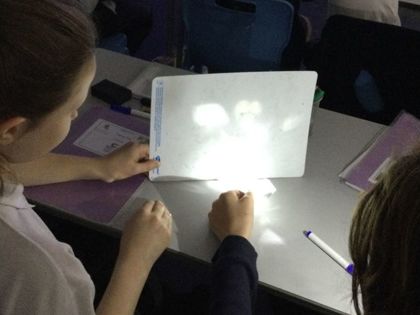 Year 6 Fleming Term 1: Science - Splitting white light with a prism