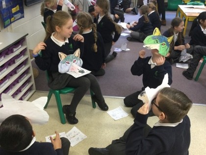 Year 3 Churchill - Wolves re-telling of the story
