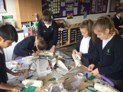 Year 6 Pepys Class, Term 3 - DT Spitfire Project