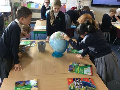 Year 4 Newton Term 2: Geography - locating countries around the world